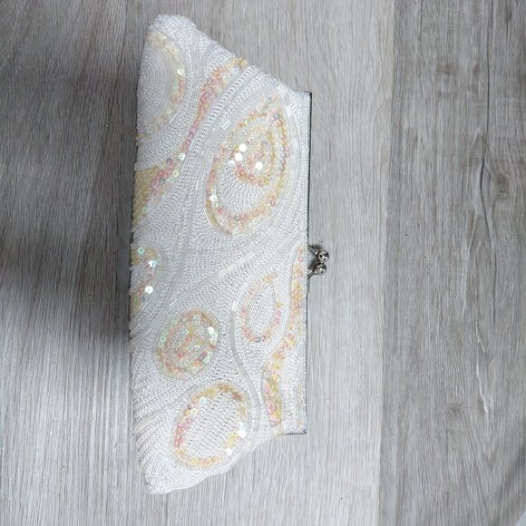 Vintage Sequins Clutch - Picture 1 of 7